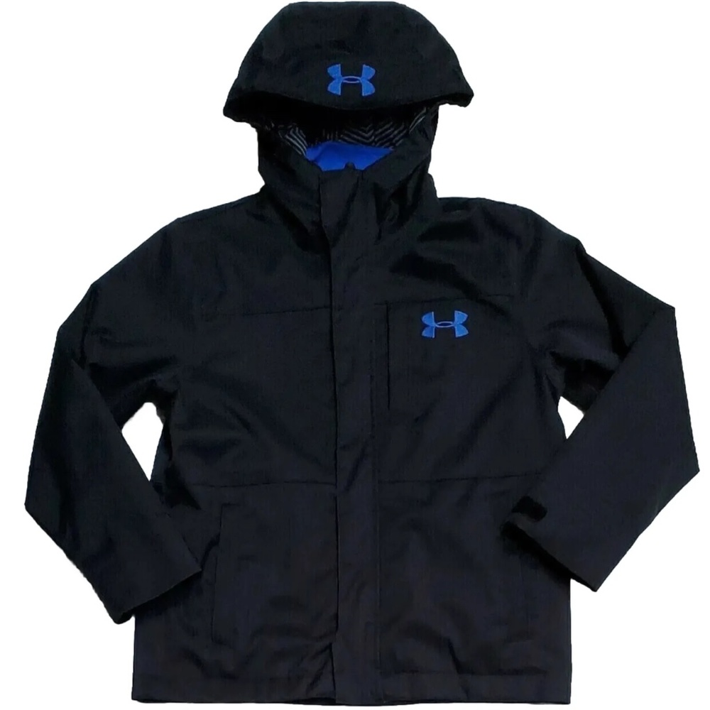 Under Armour Boys Youth S Hooded Jacket - Coldgear Infrared